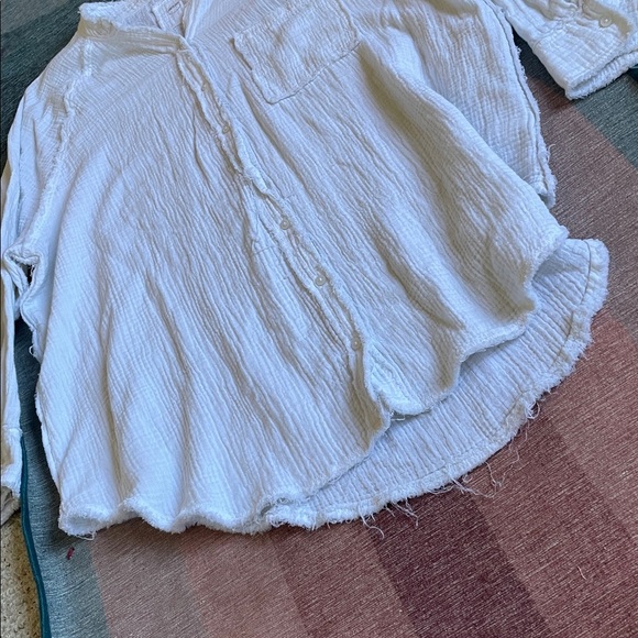 Aerie Gauzy Knit Waffles Layering Shirt - Picture 10 of 15